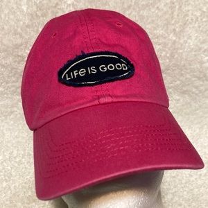 Pink Life is good Cap